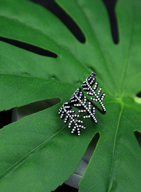 镶钻橄榄枝欧美风手饰品网红同款