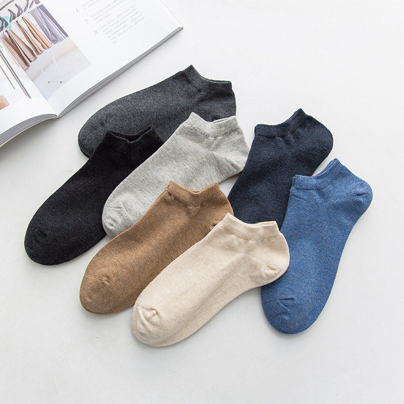 森马男士棉夏天低帮日系防臭船袜 semir森马盛翊短袜/打底袜/丝袜/美腿袜