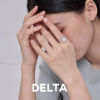 Light luxury and high-end crown pearl ring