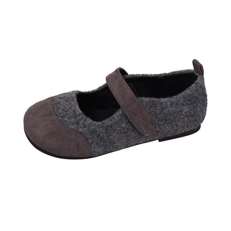 春季毛呢魔术贴玛丽珍鞋女2026年新款平底软底浅口单鞋0121n,淘宝优惠券,粉丝福利购,淘宝优惠卷