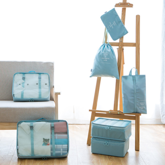 Travel storage bag waterproof clothing underwear storage bag