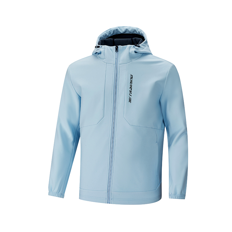 361雨屏外套2024冬季男女款外套软壳连帽上衣男运动衣男士