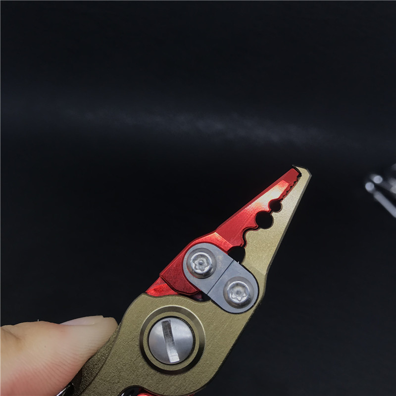 口袋路亚钳迷你路亚剪刀子线剪开环钳PE钳鱼饵取钩器一体多功能钳 - 图1