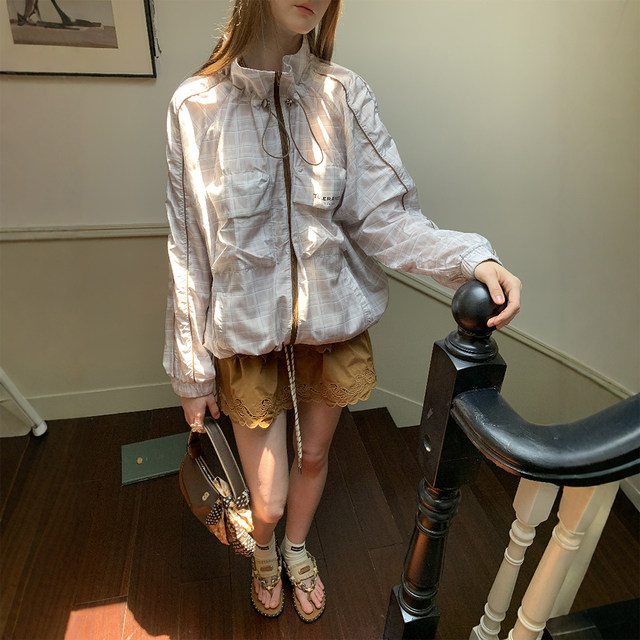 DIDDIMODA ແມ່ນແສງສະຫວ່າງ, ຄົນອັບເດດ: ແລະງ່າຍດາຍທີ່ມີຖົງ plaid ພິມອອກເຄື່ອງນຸ່ງຫົ່ມປ້ອງກັນແສງແດດວ່າງສໍາລັບແມ່ຍິງ, summer ບາງ UPF50+