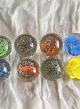 龙王宝珠 龙王坛城结缘水解脱水晶玛尼石江河供养