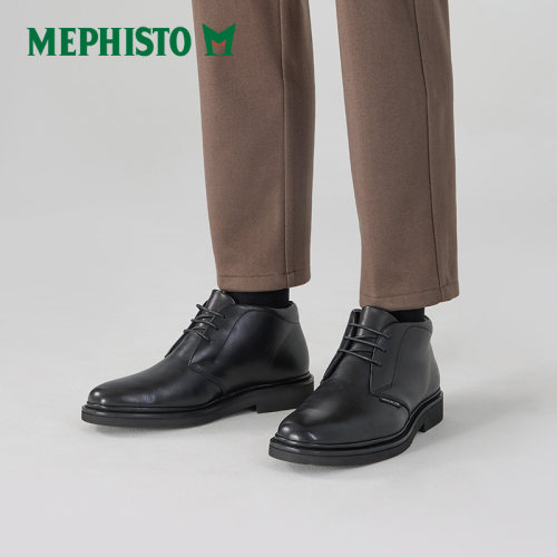 MEPHISTO/马飞仕图全新系列冬季新款加绒男靴商务休闲棉靴 GASTON - 图3