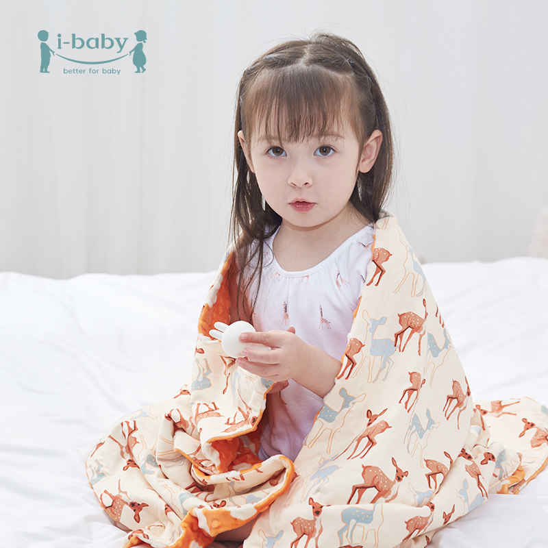 ibaby豆豆毯宝宝婴幼儿安抚毯毛毯 ibaby婴童毛毯/盖毯