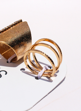 欧美塬单饰品5组套装戒指