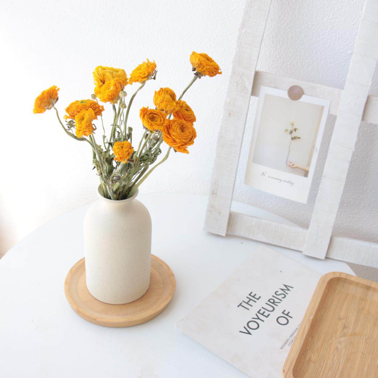 今年新货天然干燥洋牡丹真花自然风干花束家居装饰桌面摆件+花瓶,淘宝优惠券,粉丝福利购,淘宝优惠卷