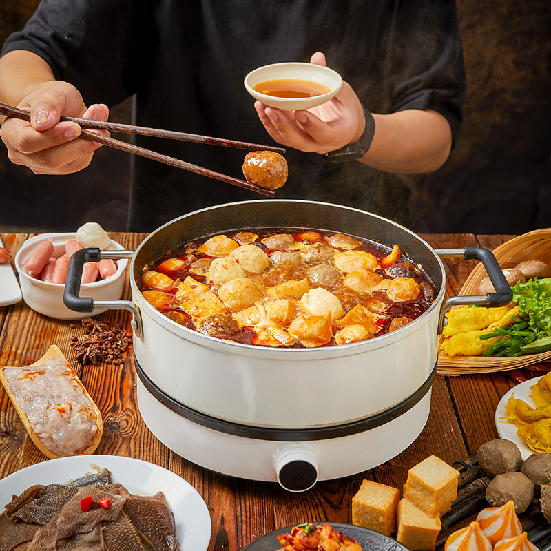 安井 芝士鱼豆腐+鱼籽包+龙虾味球+香菇贡丸+嫩鱼丸+仿雪蟹火锅丸 - 图2