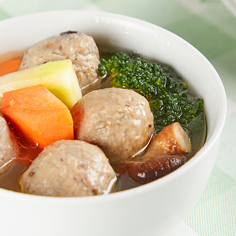 Anjing Shiitake Mushroom Meatballs 150g Fresh Locked Quick Frozen Meatballs Hot Pot Ingredients Malatang Oden
