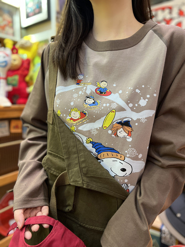 美式复古  vintage 可爱史努比 插肩拼色重磅纯棉休闲男女情侣T恤,淘宝优惠券,粉丝福利购,淘宝优惠卷