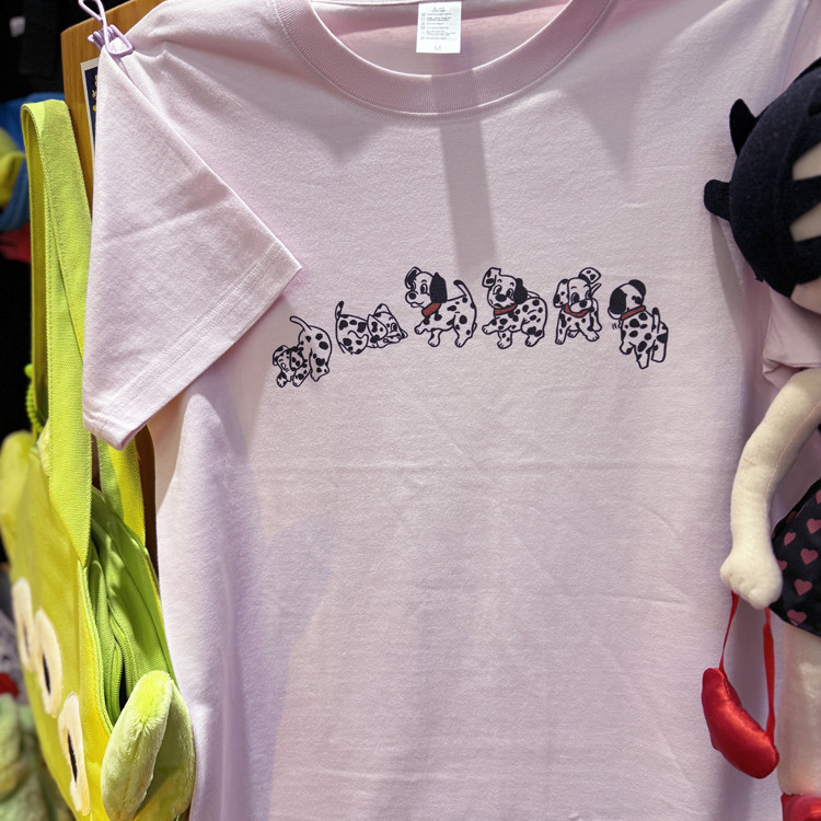 美式复古 vintage 趣味可爱斑点狗 220克小领口纯棉男女情侣T恤,淘宝优惠券,粉丝福利购,淘宝优惠卷