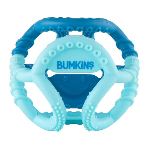 Bumkins Детский прорезыватель, детская игрушка для детских зубов, жевательная силиконовая хваталка, можно грызть
