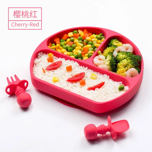 Стульчик для кормления, обеденная тарелка, силиконовая детская посуда для кормления для еды для прикорма