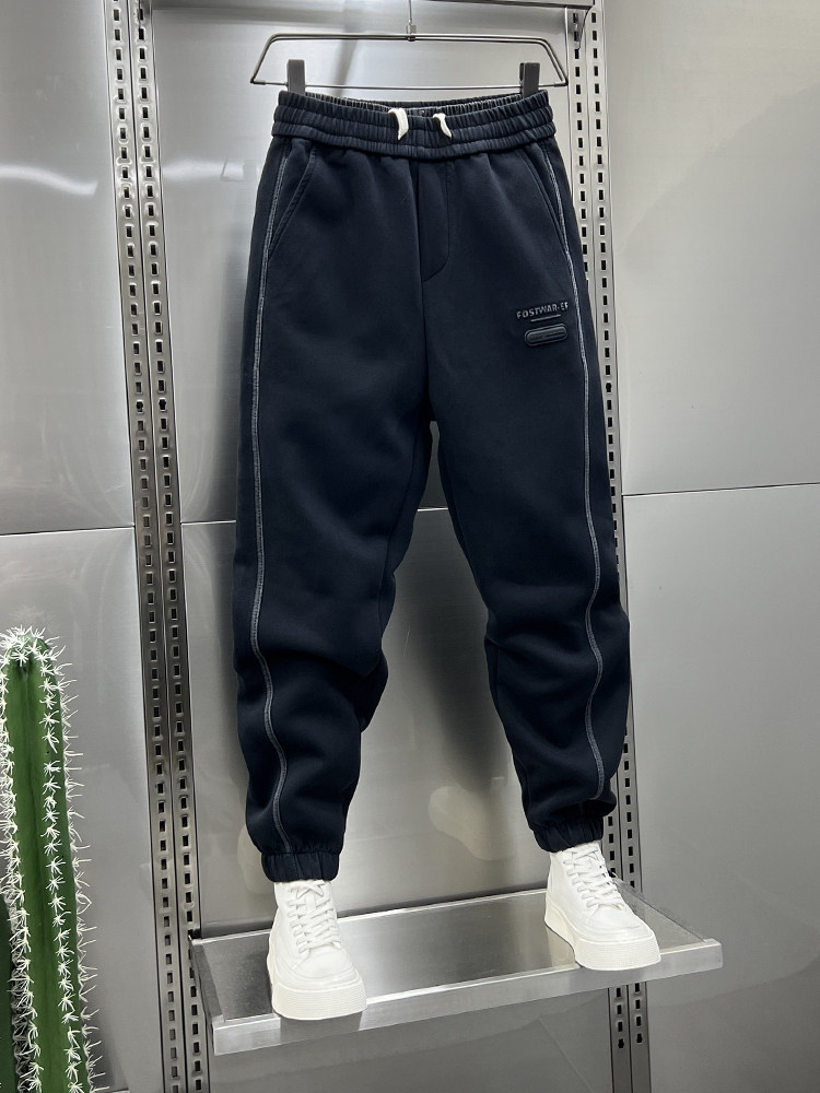 2025秋冬新款运动裤男宽松舒适百搭哈伦裤网红潮流辑明线束脚卫裤,淘宝优惠券,粉丝福利购,淘宝优惠卷