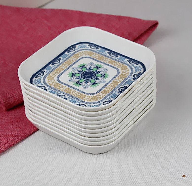 家用餐饭桌吐骨头碟鱼刺残渣垃圾盘塑料水果零食点心干果盘小碟子,淘宝优惠券,粉丝福利购,淘宝优惠卷