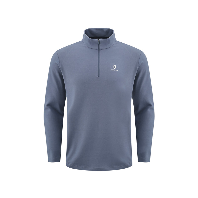 BLACKYAK/布来亚克2025秋新款休闲运动打底衫男长袖半拉T恤FYM423,淘宝优惠券,粉丝福利购,淘宝优惠卷