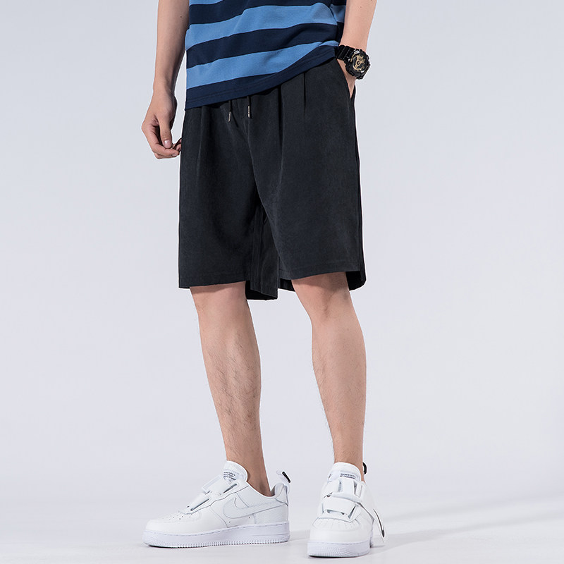 男外穿夏季潮流韩版宽松五分裤短裤 wpooll男装休闲裤