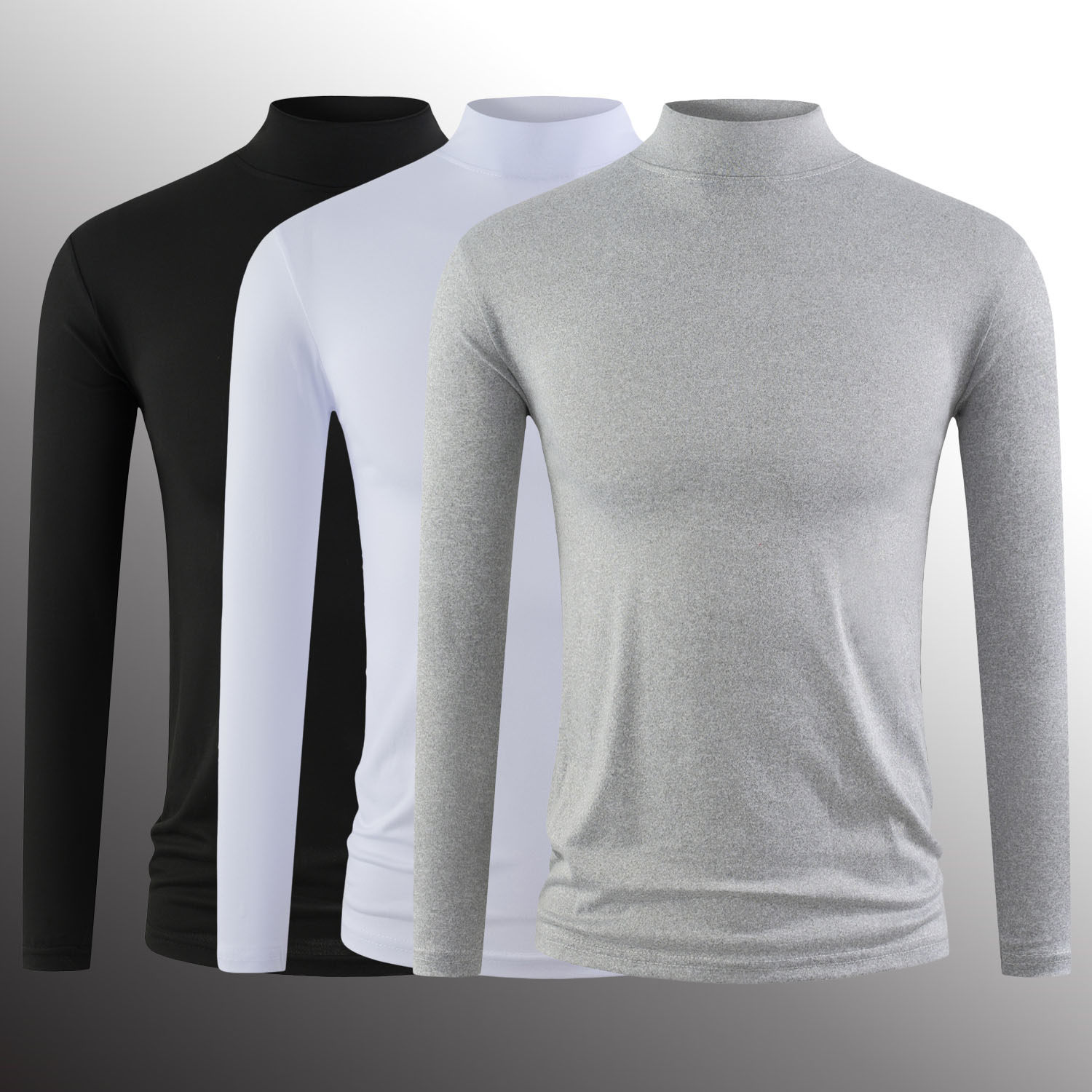 莫代尔棉秋衣男半高领长袖t恤纯色修身秋季打底衫中领秋装上衣服,淘宝优惠券,粉丝福利购,淘宝优惠卷