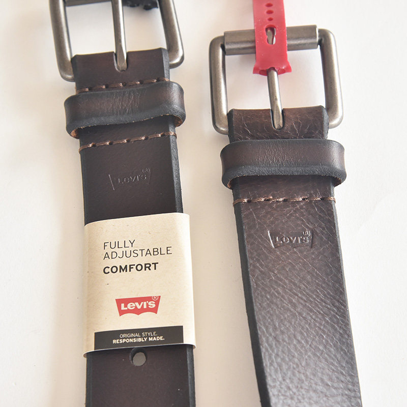 现货3.6cm宽美国正品李维斯针扣皮带真皮腰带男士牛仔11lv1269,淘宝优惠券,粉丝福利购,淘宝优惠卷