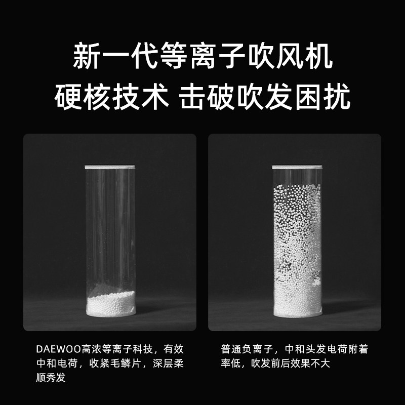 韩国大宇吹风机家用等护发电吹风筒 daewoo小家电电吹风
