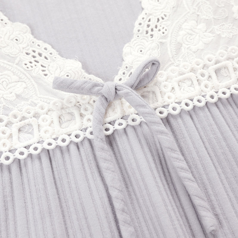 思莉太太纯棉长袖2021年新款睡裙 思莉太太睡裙