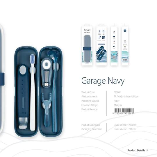 Портативное и красивое устройство для ухода за полостью рта для путешествий.