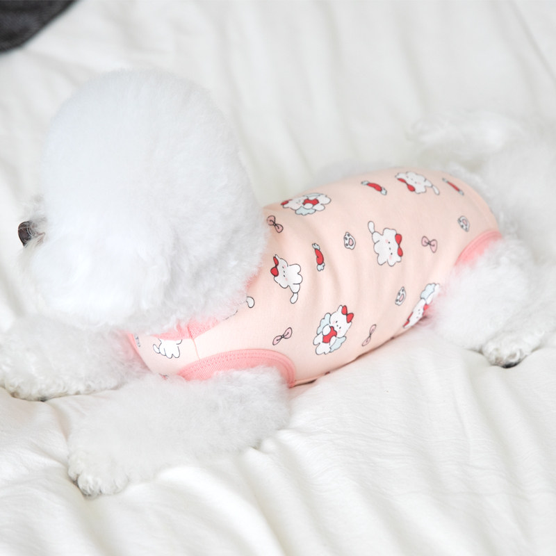 Spring and autumn pure cotton four-legged belly jacket