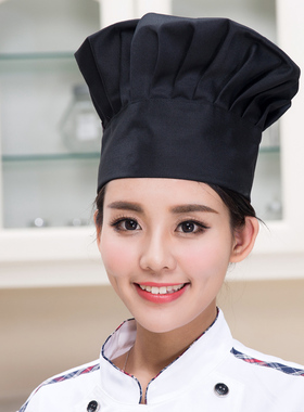 食堂饭店餐厅风白色厨师帽