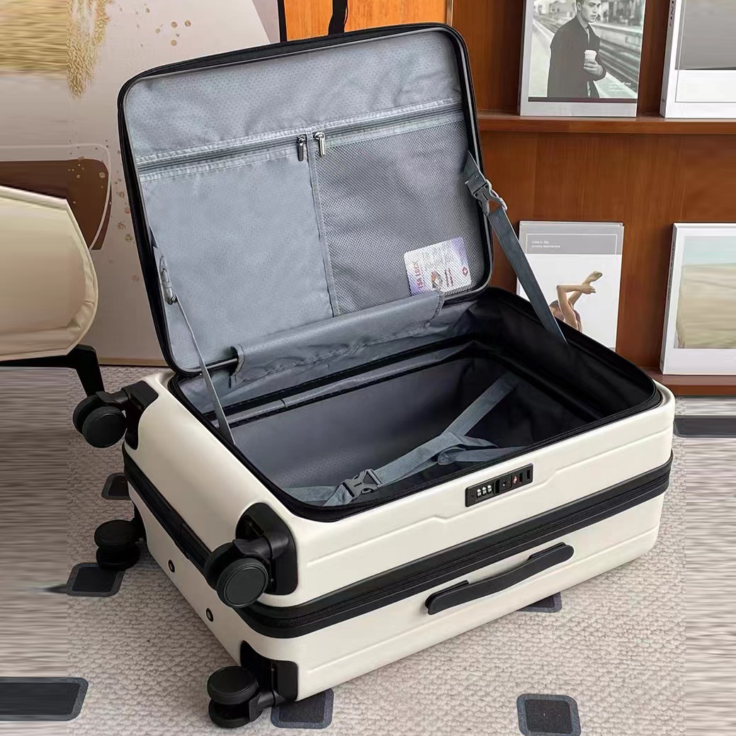 侧开口行李箱女多功能扩容拉杆箱2024新款旅行箱男拉链20寸登机箱,淘宝优惠券,粉丝福利购,淘宝优惠卷