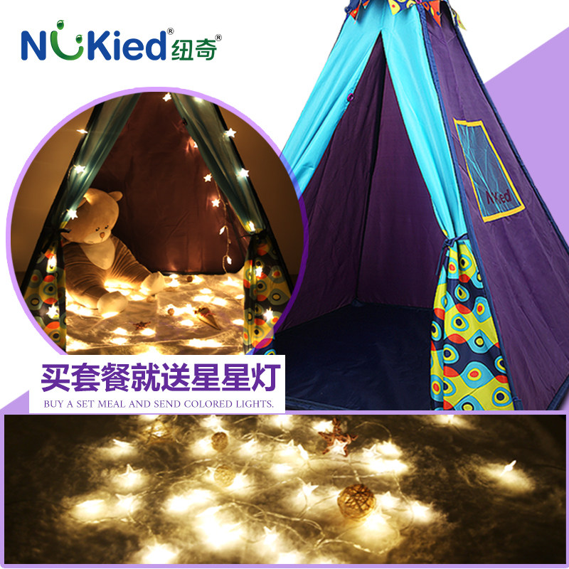 纽奇印第安室内帐篷玩具屋游戏屋 nukied纽奇儿童帐篷/游戏屋