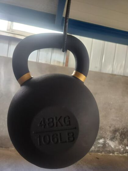 Hard kettlebell, solid kettlebell, unisex fitness kettlebell, home hip lifting dumbbell