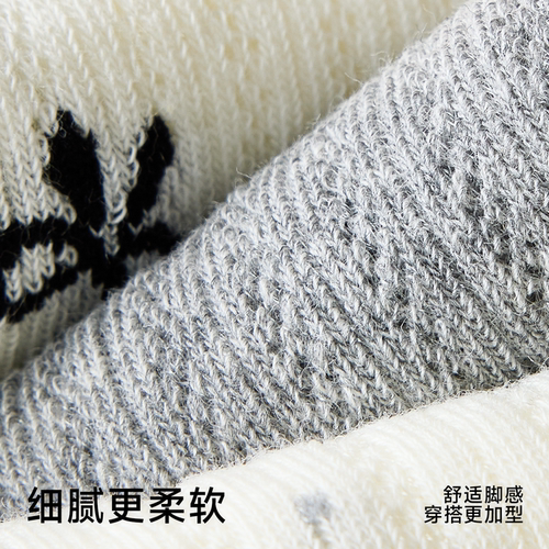 派米蝴蝶结波点花边中筒袜春夏透气网眼堆堆袜miu系少女芭蕾风 - 图3