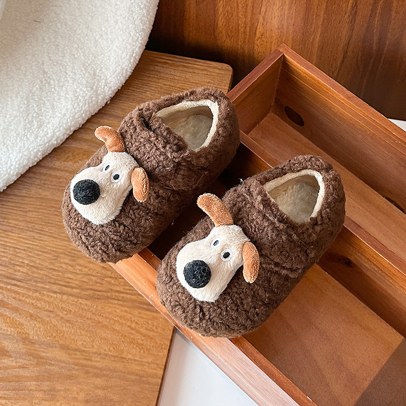 儿童棉鞋2025冬季新款女童可爱卡通羊羔毛豆豆鞋男童保暖毛毛鞋,淘宝优惠券,粉丝福利购,淘宝优惠卷