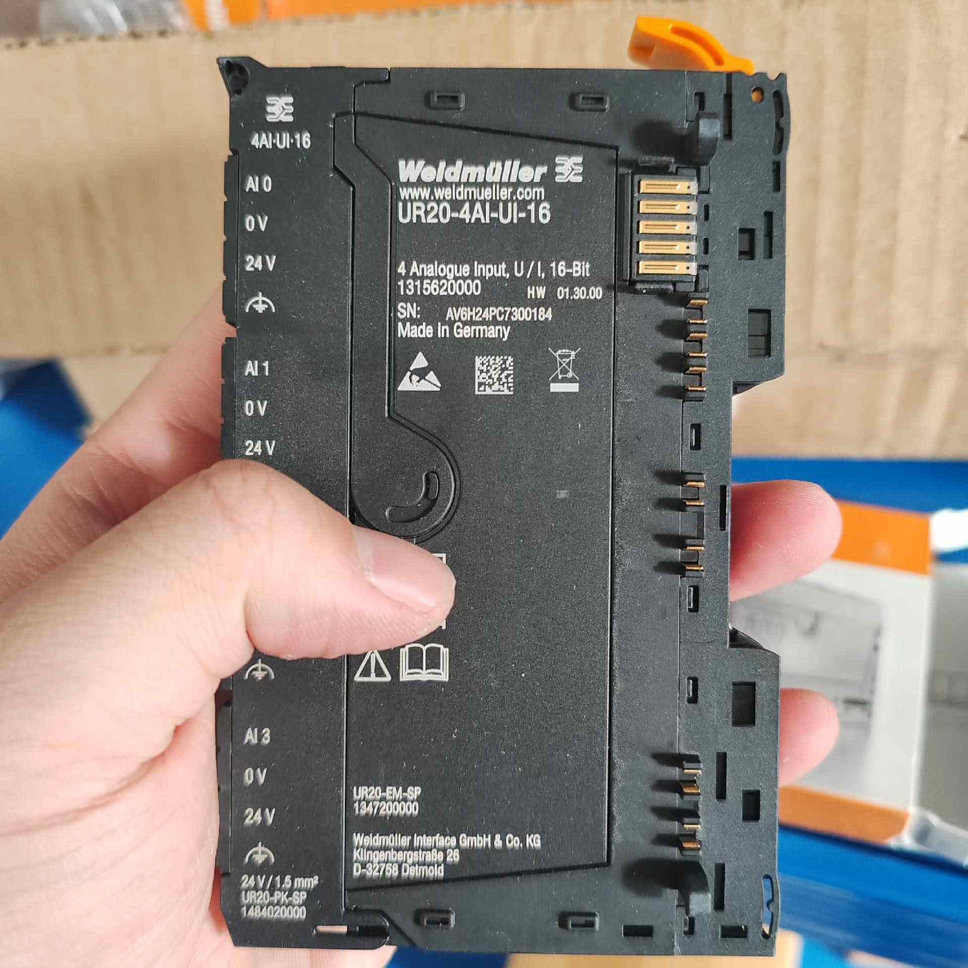 魏德米勒UR20-4AI-UI-16 全新正品,盒码一致,项 - 图3
