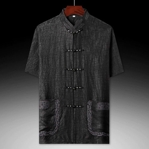 Футболка, летняя одежда, шелковая рубашка, короткий рукав