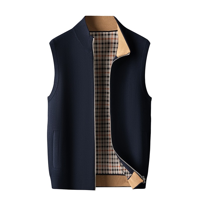 新款秋冬装男士夹克针织衫马甲无袖百搭保暖马甲背心坎肩外套男,淘宝优惠券,粉丝福利购,淘宝优惠卷