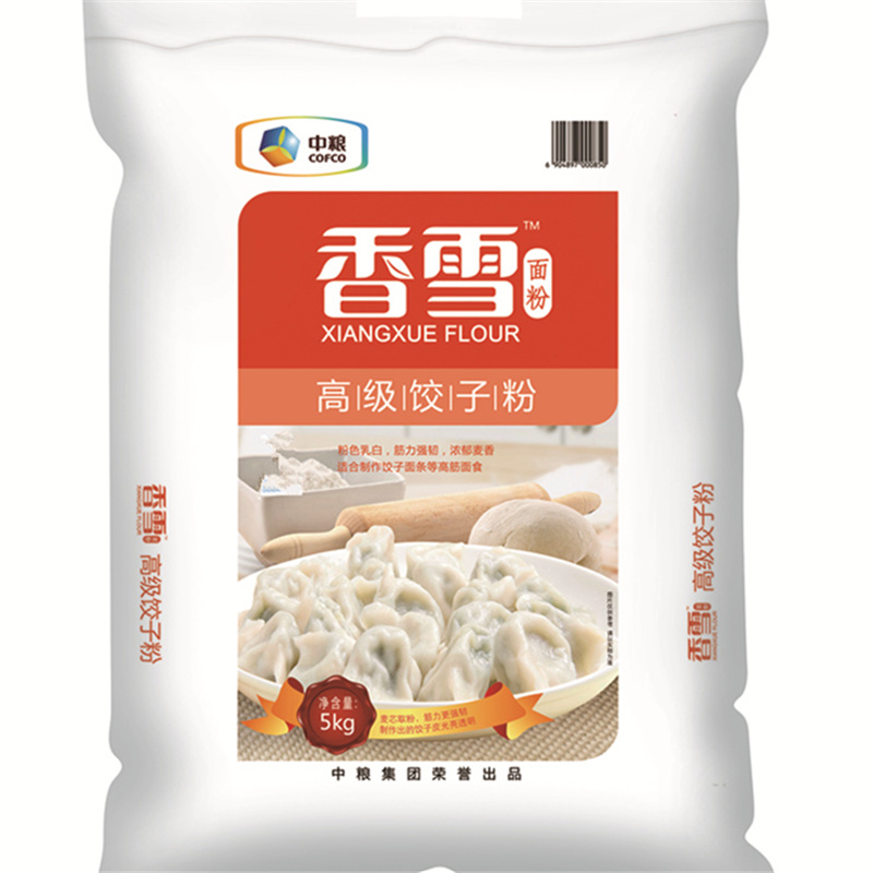 香雪面粉5Kg原生小麦白面粉10斤高级包子粉饺子粉中粮出品 - 图3