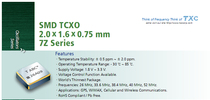TXC 7Z38420001 TCXO 2016 warm subsidy sheet crystal oscillator high 38 38 4M 38 38 4MHZ