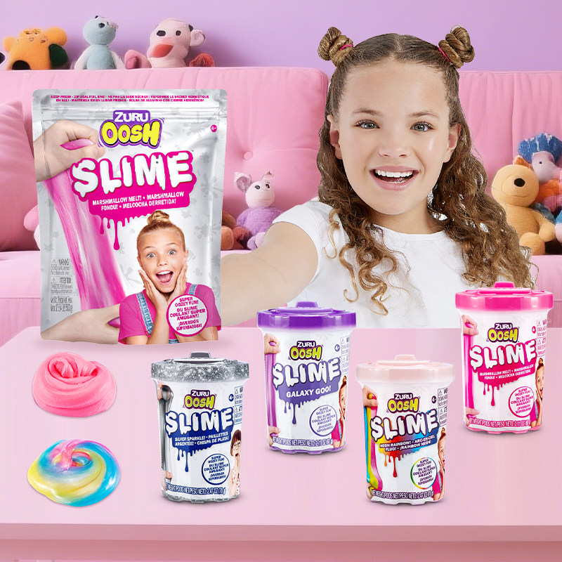 zuru旗舰店软软乐霓虹史莱姆泥杯DIY儿童超轻粘土玩具手工橡皮泥,淘宝优惠券,粉丝福利购,淘宝优惠卷