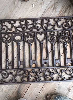 铸铁摆件脚垫庭院壁饰园艺杂货