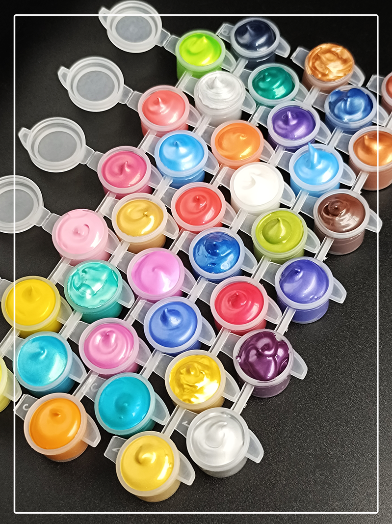 温莎贝碧欧【金属珠光色】丙烯颜料小盒分装手绘墙绘涂鸦防水数字,淘宝优惠券,粉丝福利购,淘宝优惠卷