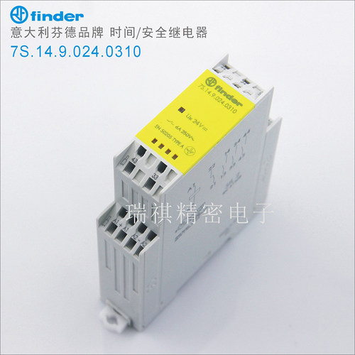 finder正品83.02.0.240.0000定时器和7S.14.9.024.0310安全继电器 - 图1