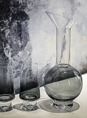 水晶玻璃醒酒器酒具套装样板间
