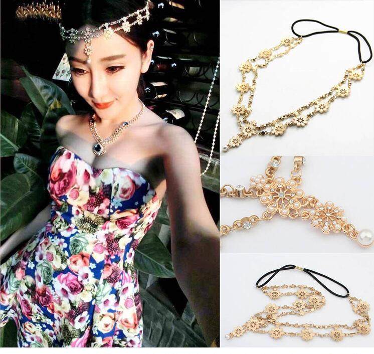 海边度假发饰波西米亚头饰夸张印度女神额链宝石吊坠沙滩配饰品女,淘宝优惠券,粉丝福利购,淘宝优惠卷