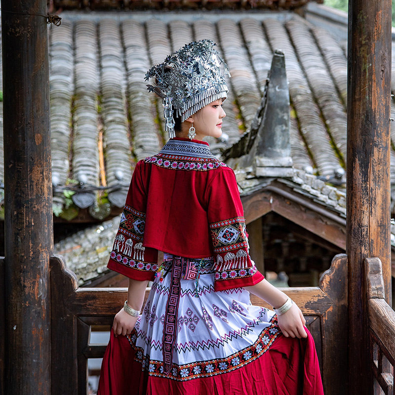  双妃民族服装/舞台装