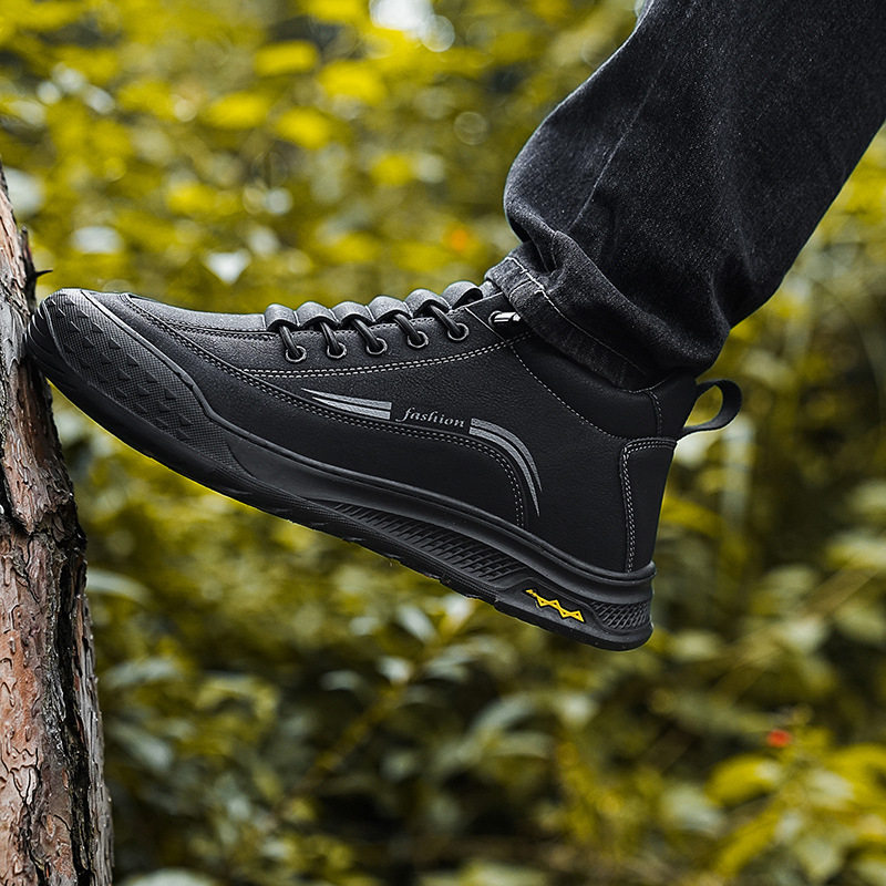 跨境男款冬季新款加绒加厚低帮劳保鞋男士户外登山工地工作工装鞋,淘宝优惠券,粉丝福利购,淘宝优惠卷