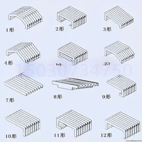 柔性风琴导轨防尘罩一字风琴伸缩式防护罩丝杠机床防护罩帘生产 - 图0