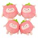 Strawberry dongdong sheep doll plush doll pillow ສາວນອນສະດວກສະບາຍ pillow 2026 ອິນເຕີເນັດສະເຫຼີມສະຫຼອງຮ້ອນ